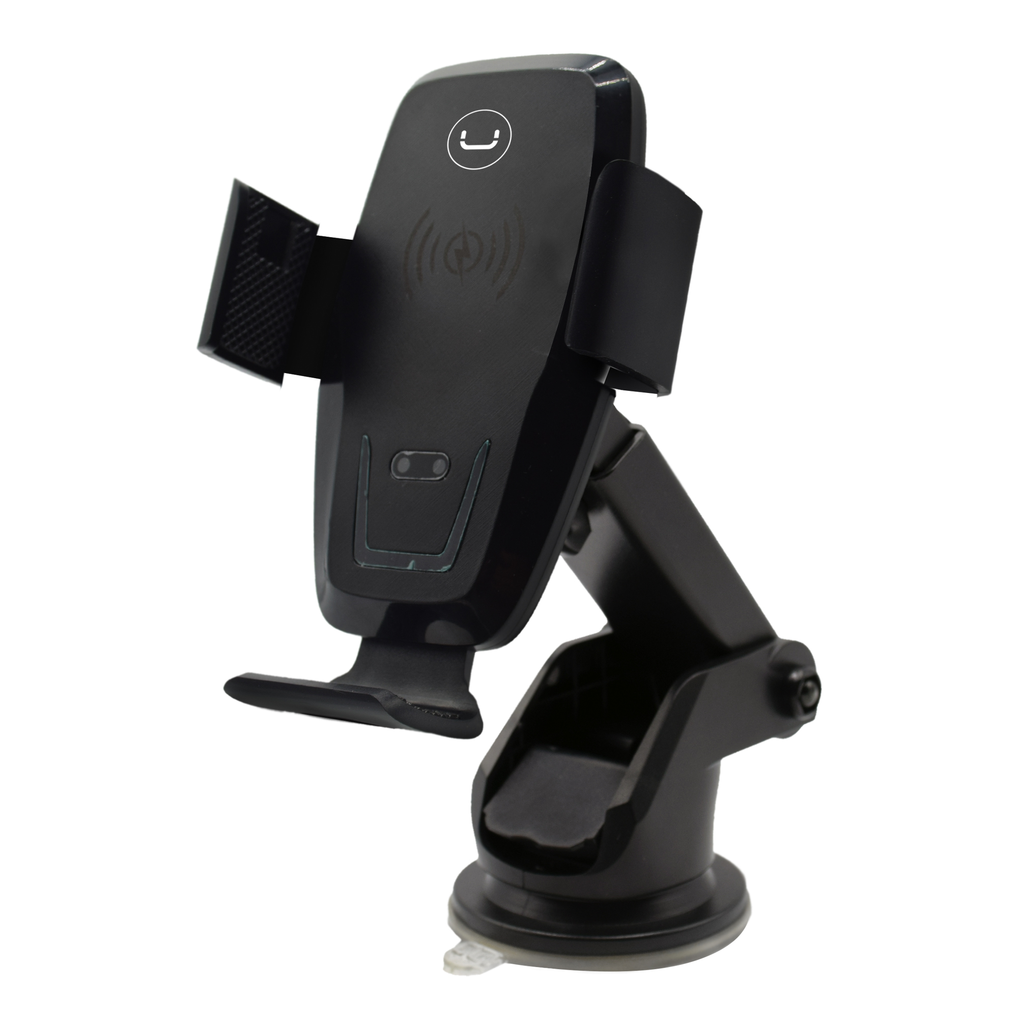 EXTENDABLE ARM CELL PHONE HOLDER W/ WIRELESS CHARGERCH3009BK