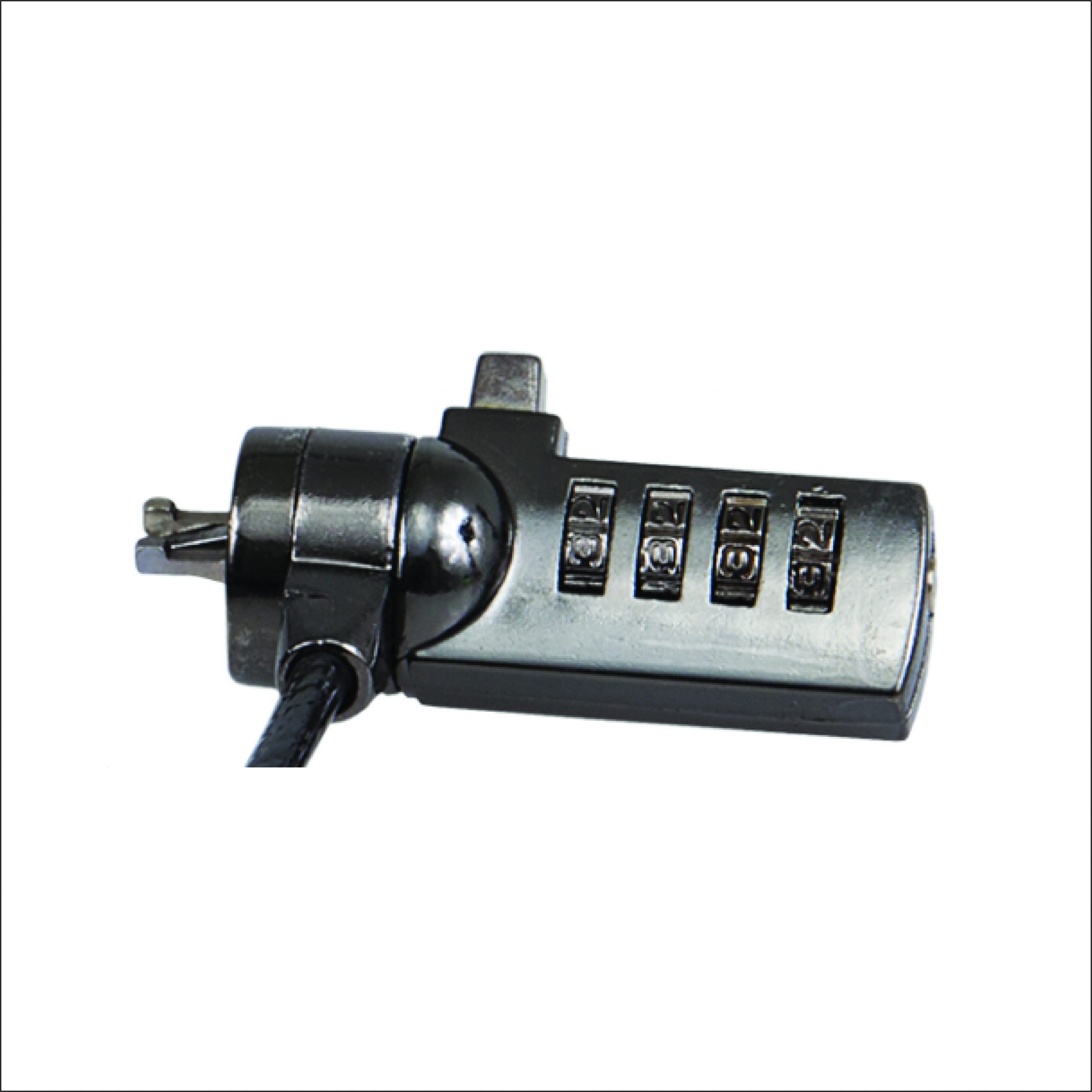 Keyboard Lock Product KEYLESS SECURITY LOCK FOR NOTEBOOKSKL6005BK | Unno Tekno