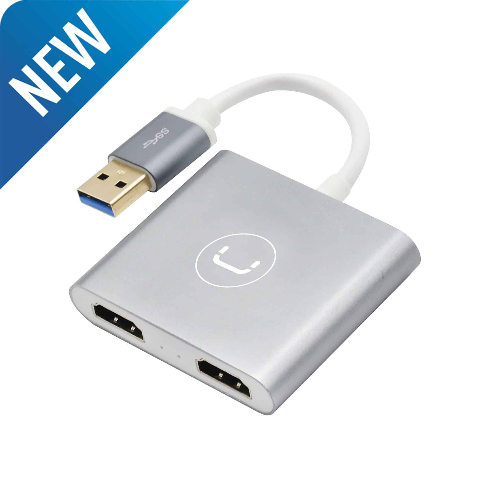 USB A TO DUAL HDMI ADAPTERHB1102SV | Unno Tekno