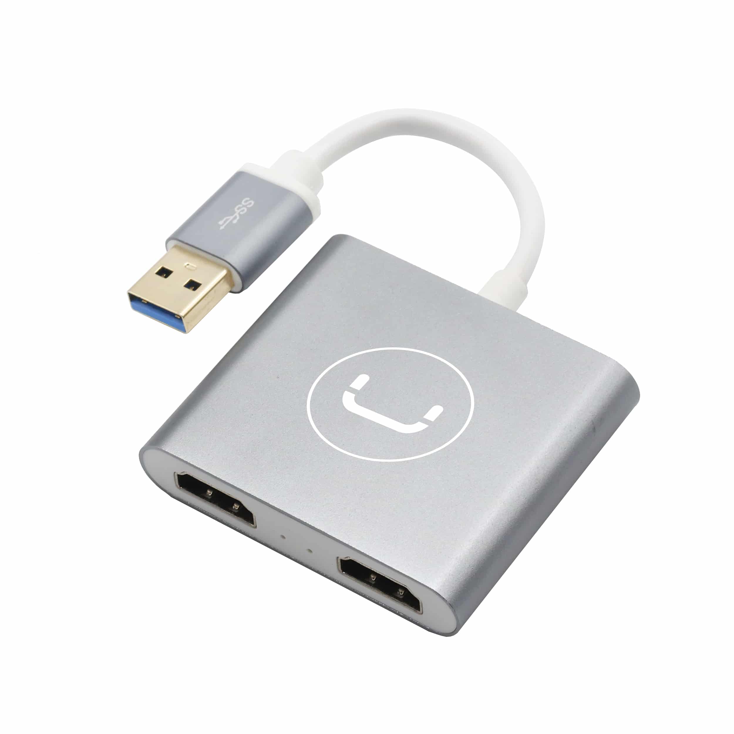 Adaptador Unno Tekno de puerto USB A a doble HDMI – XPC Mayoristas