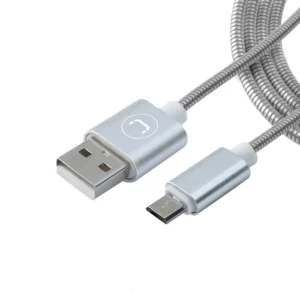 USB-A TO MICRO USB 2.0 STEEL CABLE