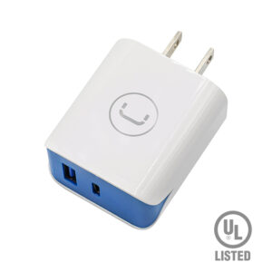 CARGADOR DE PARED PD DE DOBLE PUERTO | PD18W (UL)<br/>PW5057WT</br>