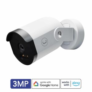 CÁMARA INTELIGENTE WIFI PARA EXTERIORES CAM3 | 3MP<br/>CM1403WT</br>