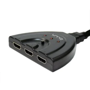 CONMUTADOR HDMI 4K DE 3 PUERTOS<br/>HB1202BK</br>