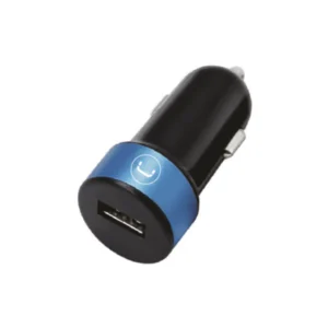 CARGADOR USB PARA COCHE DE UN SOLO PUERTO | 1,0 A<br/>PW5001BK</br>