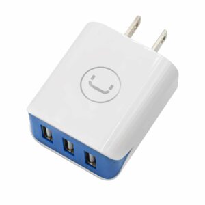 CARGADOR DE PARED USB DE TRIPLE PUERTO | 3,1 A<br/>PW5054WT</br>