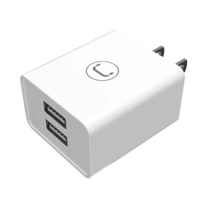 CARGADOR DE PARED DOBLE USB | 2.1A<br/>PW5060WT