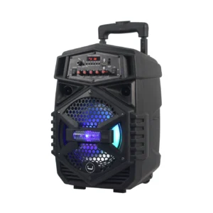 ALTAVOZ PORTÁTIL TWS SOUNDWAVE 3 MINI CON LUCES LED<br/>SP9403BK</br>