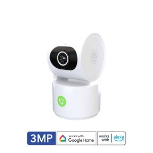 CÁMARA DE INTERIOR SMART WIFI 360° CON LLAMADA DIRECTA CAM9+