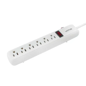REGLETA DE 6 TOMAS | 1875 W<br/>PW5081WT