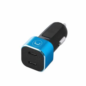 CARGADOR DE COCHE PD DE DOBLE PUERTO | PD40W<br/>PW5027BK</br>