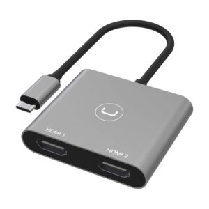 ADAPTADOR USB C A DOBLE PUERTO HDMI<br/>HB1103GY</br>