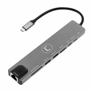 HUB USB-C 8 EN 1 <br/>HB1109GY</br>