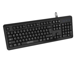 TECLADO CON CABLE WORKSPACE KEY | ESPAÑOL<br/>KB6702BK</br>